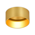 Светильник встраиваемый MUNICH под лампу GU10,  цвет шлифованная латунь,  D88xH92, 3мм,  IP20