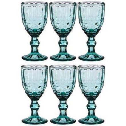 НАБОР РЮМОК "СЕРПЕНТИНА" ИЗ 6ШТ. СЕРИЯ "MUZA COLOR" 50МЛ. / В=10,5 СМ (КОР=16НАБ.)