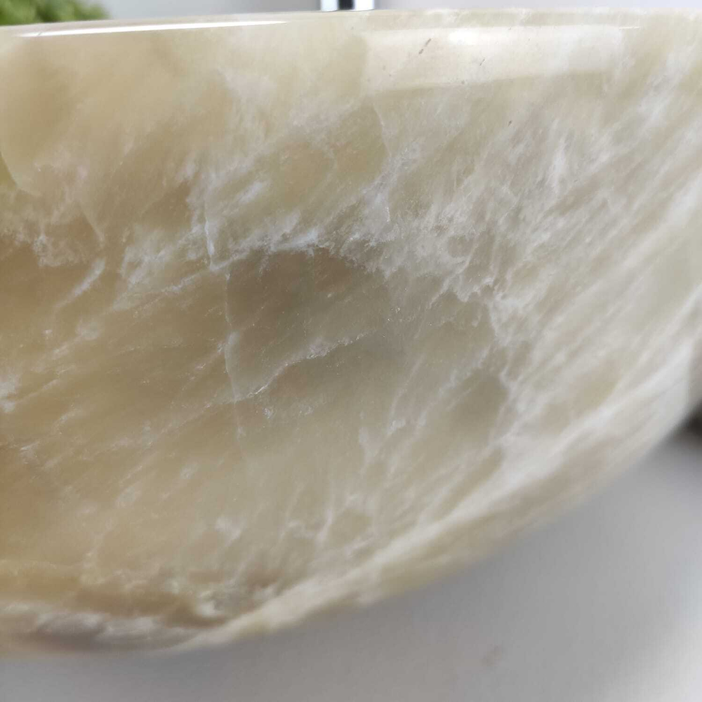 Раковина из оникса Bowl Grey Medium TinLip BO-61042 45*45*15
