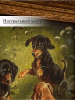 Картина на стену интерьерная на холсте 31*31 см