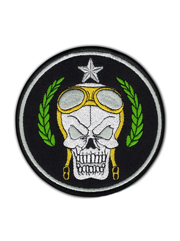 Патч Skull Pilot