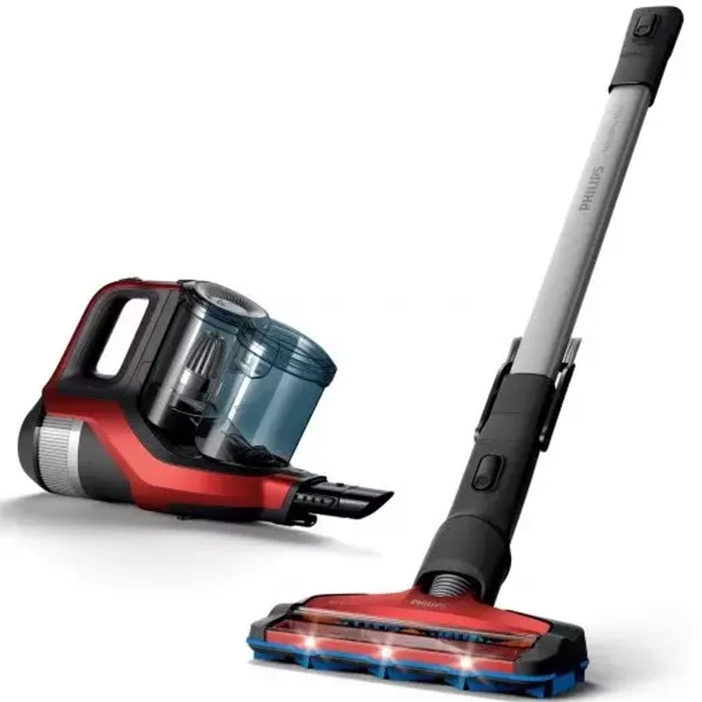 Пылесос ручной Philips XC7043/01 черный/красный