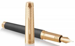 Перьевая ручка Parker Premier F567 Storm Grey GT перо F (1931435)