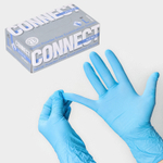 Connect Blue Nitrile перчатки медицинские L 200шт (100пар)