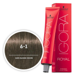 Краска для волос Igora Royal 6-1 Темный русый сандрэ Schwarzkopf Professional, 60 мл