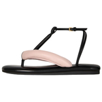 Givenchy Boudoir Sheepskin One Strap Sandals Women"s Black