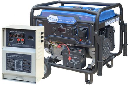 Генератор бензиновый TSS SGG 8000EHNA - [7.8 кВт / 33,9 А] с блоком АВР