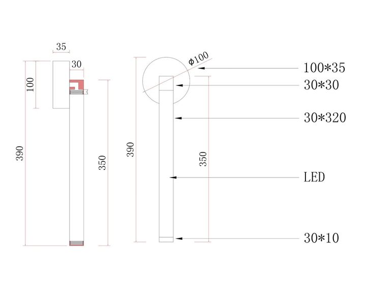 Бра Kink Light Эванте 08456W,19