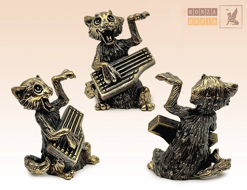 фигурка Кот с гуслями