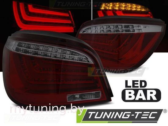 Фонари задние LED BAR RED SMOKE для BMW E60 07.03-02.07