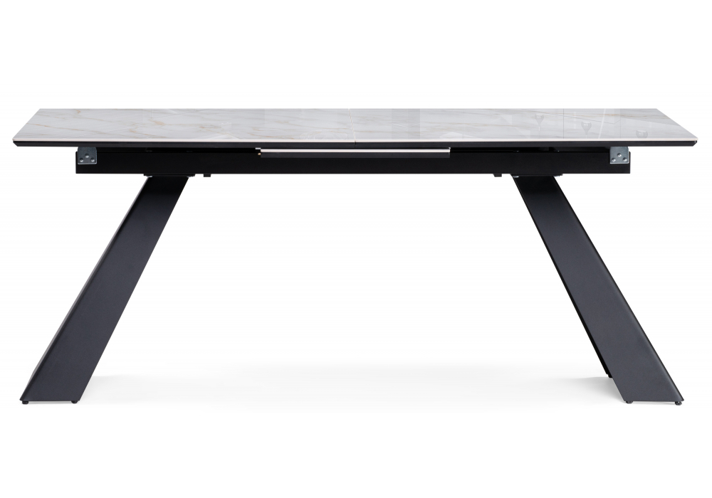 Керамический стол Woodville Стиг 180(230)х90х77 carla larkin, черный