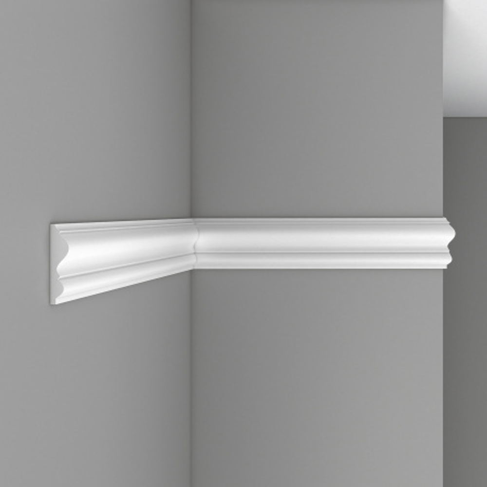 Молдинг гладкий Decomaster 97617 80х19х2400мм