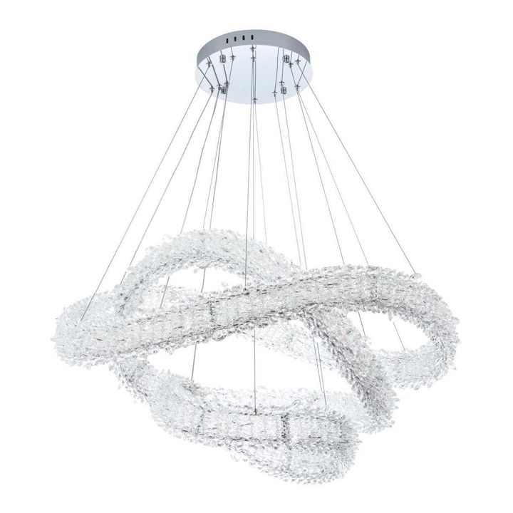 Подвесная светодиодная люстра Modelux Modestyle MS.5003.800.600.400 CR