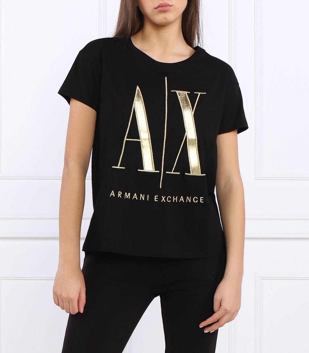 Футболка Armani Exchange - черный(8NYTMX YJG3Z)