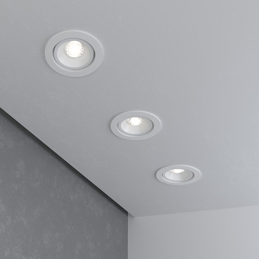 Встраиваемый светильник Elektrostandard 15267/LED 7W 4200K белый