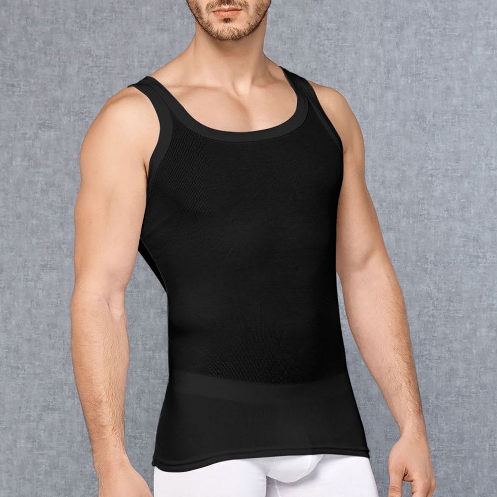 Классическая мужская майка Doreanse Ribbed Modal (Размер: L) (Цвет: темно-синий)