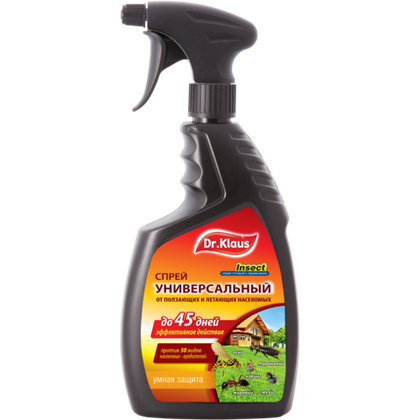 Dr.Klaus спрей универсальный, от ползающих и летающих насекомых 750 мл