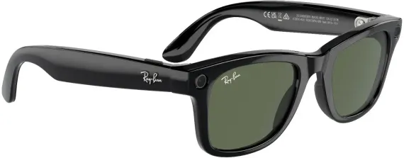 Умные очки Ray Ban Wayfarer RW4006 Shiny Black Green М