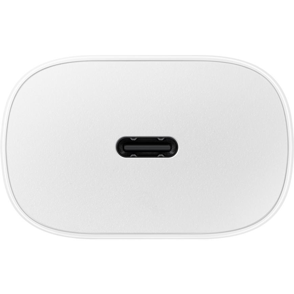 Сетевое зарядное устройство Samsung мощностью 25 Вт (USB-C) и кабель USB-C (1 м) (EP-TA800), белый