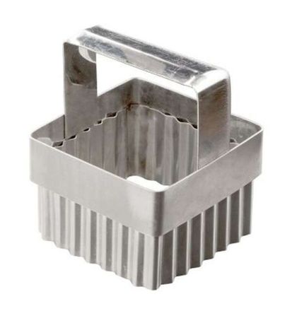 Высечка гофрированная для теста Квадрат