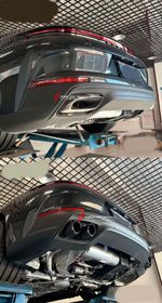 Выхлопная система с заслонками для Porsche PANAMERA 976 2.9T
