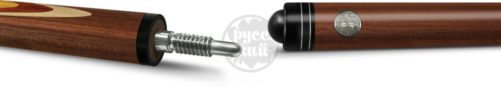 16-4-Р Кий Классика 16-запилов 2 РС, Попугай, ятоба/амарант/черн.граб/желт.граб(РК)