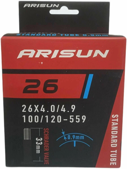 Камера ARISUN 26"x4.00/4.90 (100/120-559) AV 33мм, 0.9мм, бутил (30)