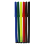 Фломастеры классические "Клоун", 6 цветов, в ПВХ упаковке