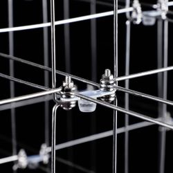 Подвесная Люстра Quasar Cosmos Square Led Pendant Light 80/80/200 By Imperiumloft