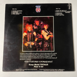 Винтажная виниловая пластинка LP Atomkraft Future Warriors (UK 1985)