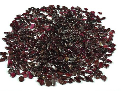 Гранат галтовка фракция 5-12мм, упаковка 100г