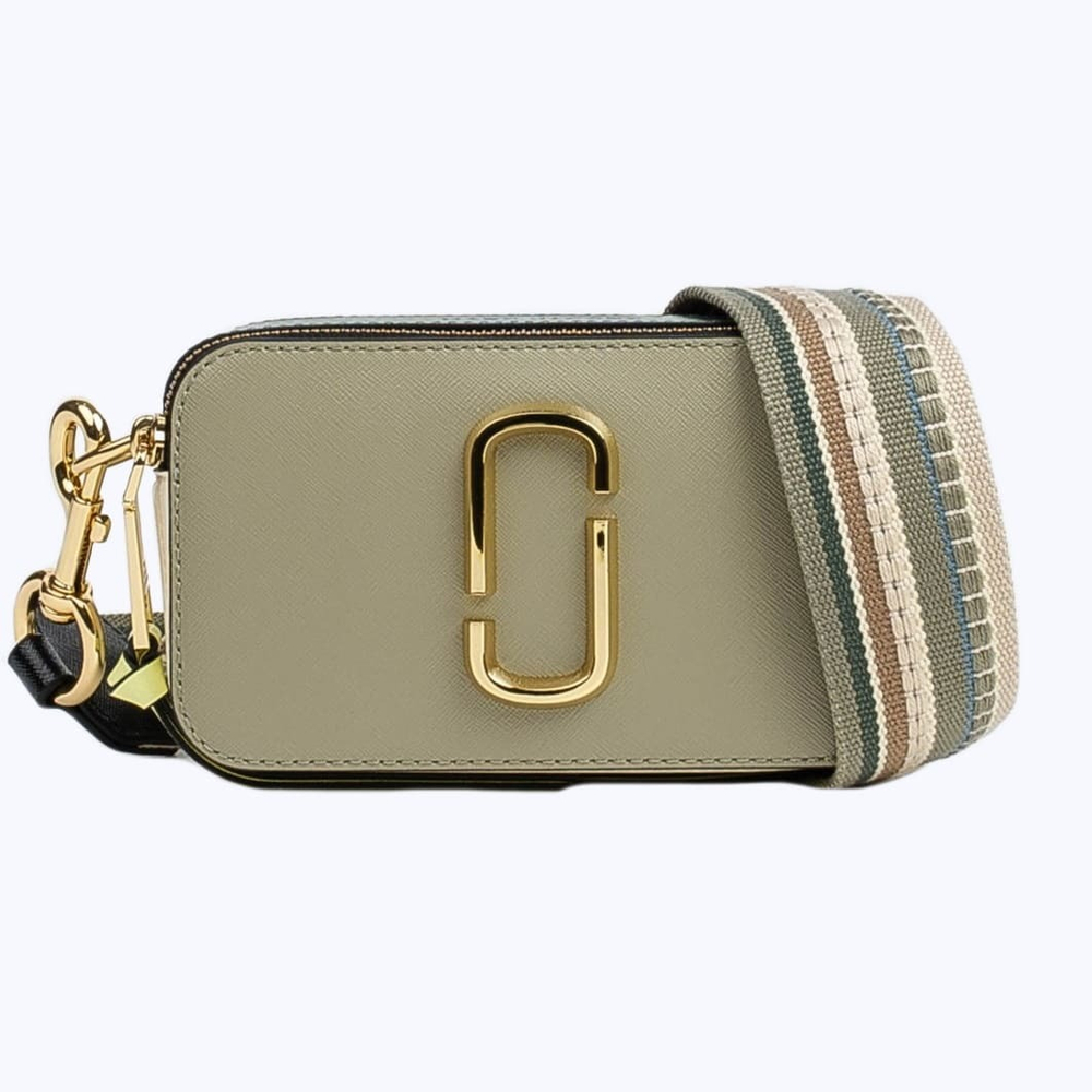 Сумка Marc Jacobs Colorblock Snapshot – Sage Green