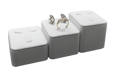 Набор подставок для 3 гарнитуров/3 язычка/накладка/основание/ф.№1 (ПЭТ карман)/Н-40,50,60 мм.