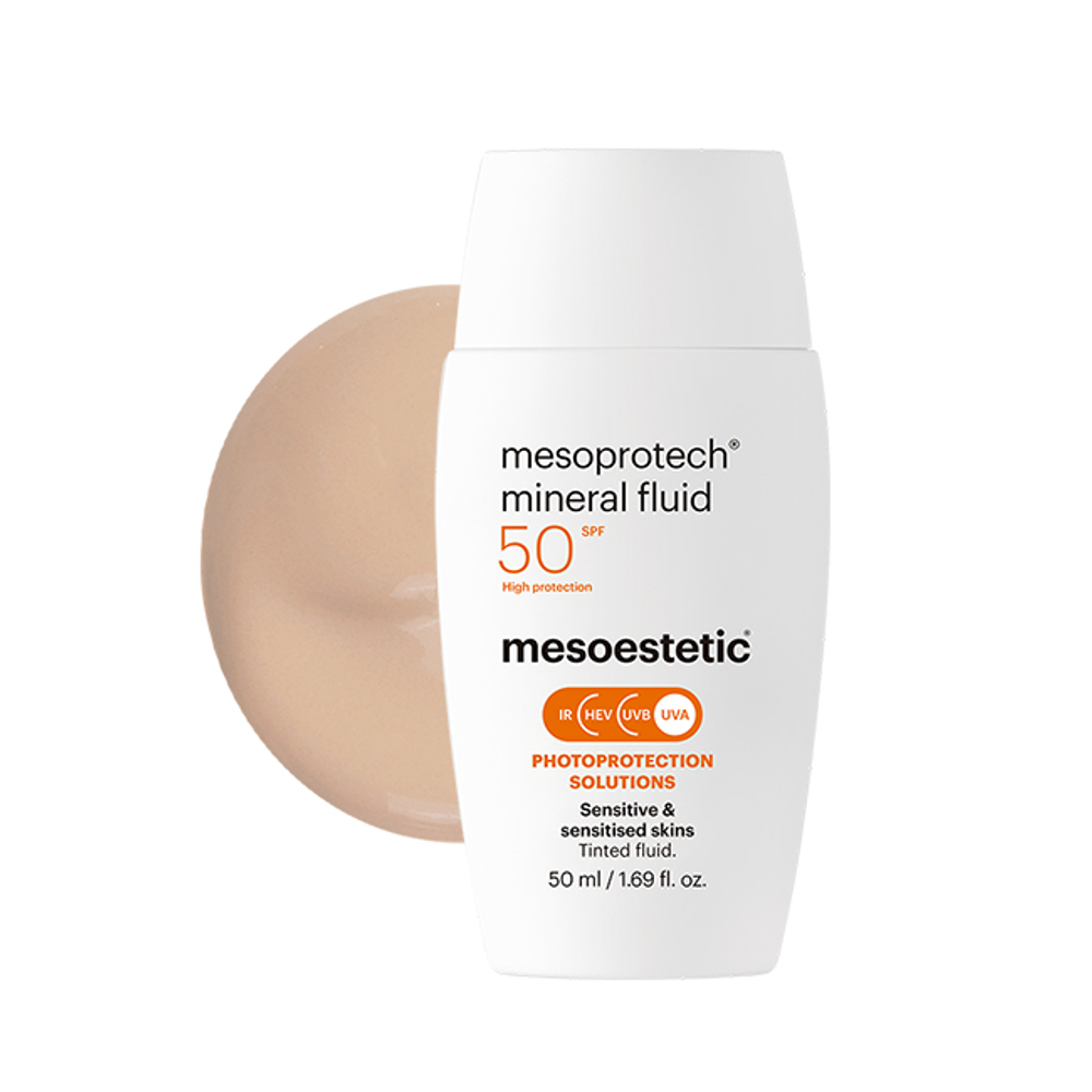 mesoestetic Солнцезащитный минеральный флюид MESOPROTECH MINERAL FLUID SPF 50