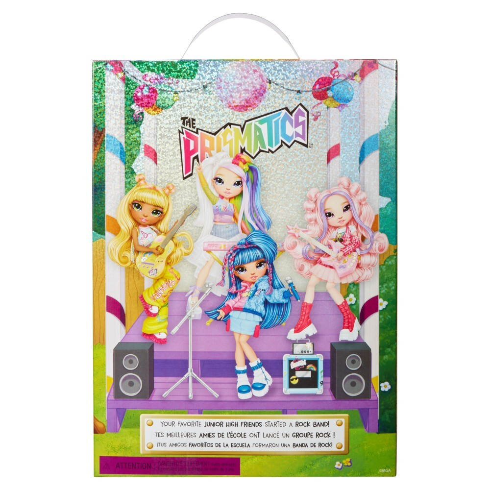Rainbow High Junior - Модная кукла Белла (розовая) Рок-группа 565659