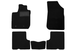 Коврики в салон для RENAULT Duster 2021-, кроссовер, 5 шт. (текстиль) KVR05.041.052.22110KH