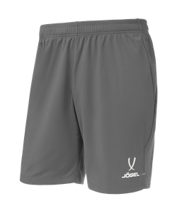 Шорты тренировочные без карманов JÖGEL PREMIER PerFormDRY Training Shorts, темно-серый