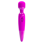 Лиловый вибромассажер 25см Baile Pretty Love Power Wand BW-055009-1