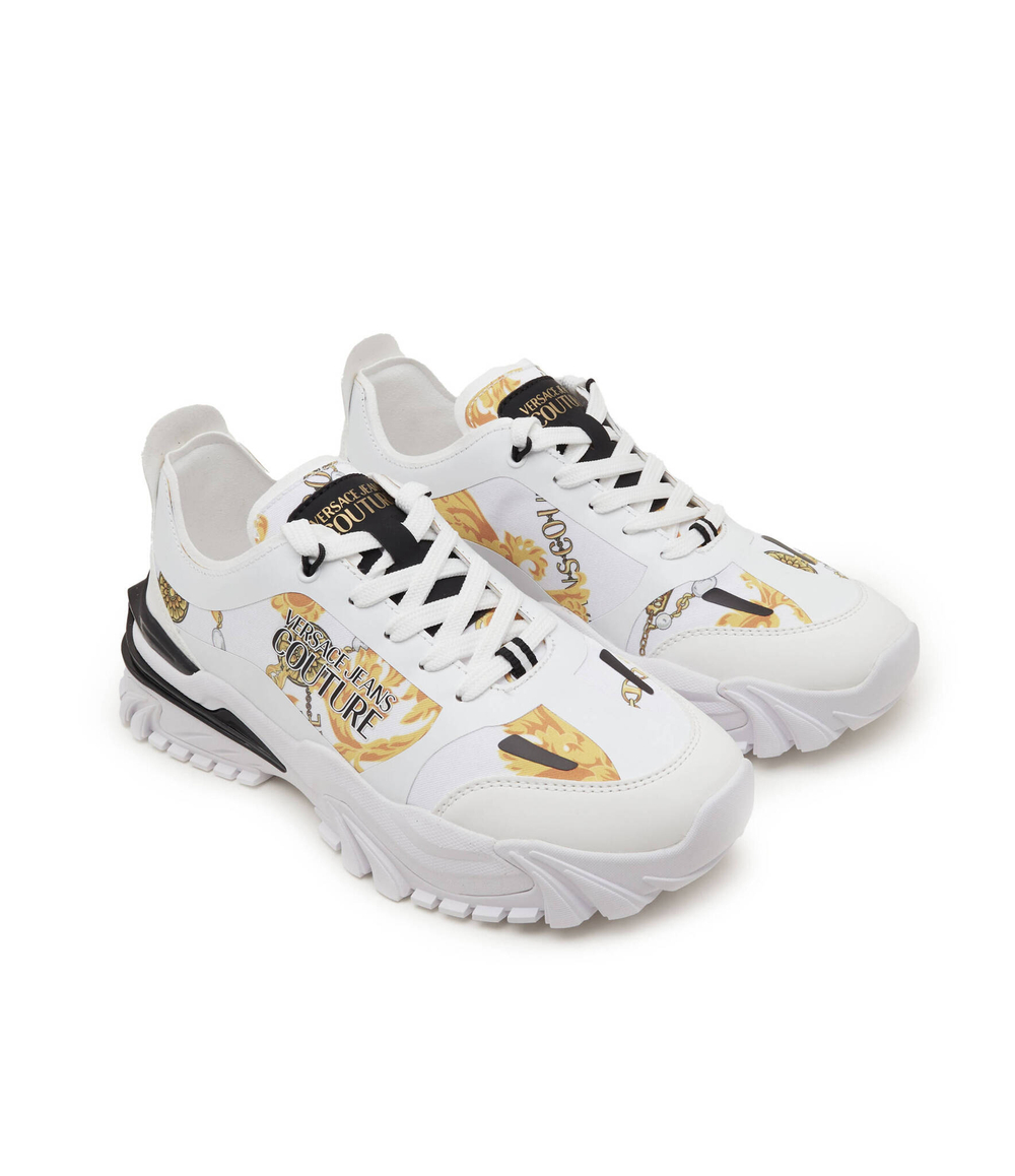 Кроссовки Versace Jeans Couture - белый(75YA3SIBZS891)