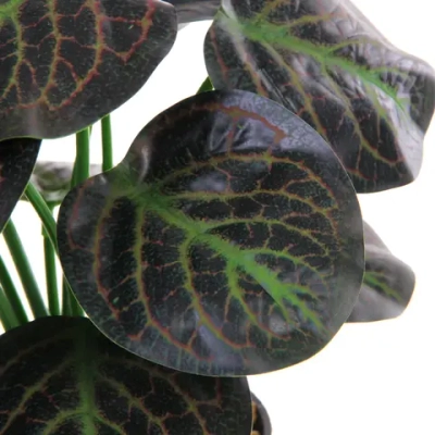 Цветок искусственный в горшке «Антуриум» 22см