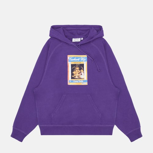 Толстовка мужская Carhartt WIP Cheap Thrills Hooded артикул:I032864_tyrian - купить в магазине Дайс