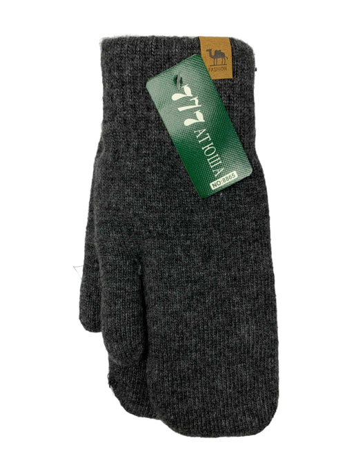 Варежки. Унисекс. Материал верха: Шерсть-текстиль. Подклад: Махровые. Очень Толстые. 12 шт в упаковке.