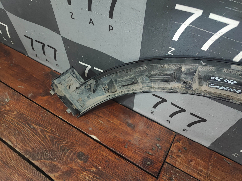 Накладка крыла переднего левого Porsche Cayenne 3 17-нв Б/У Оригинал 9Y0853817