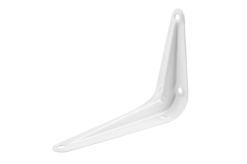 Кронштейн угловой белый 250*200 мм