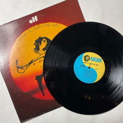 Винтажная виниловая пластинка LP ELF Trying To Burn The Sun (USA 1975)