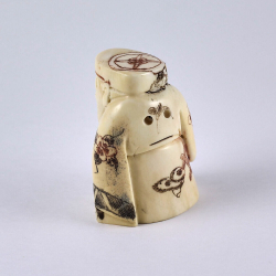 Нэцкэ Дзюродзин с метлой