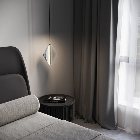 304054 LED / подвесной светильник / латунь