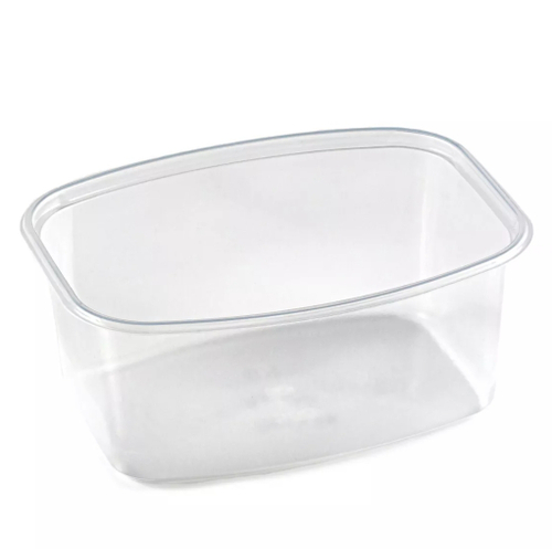 КОНТЕЙНЕР ПРЯМОУГ. 500 МЛ. ВЫС. ОВАЛЬНЫЙ 100\1000 ШТ