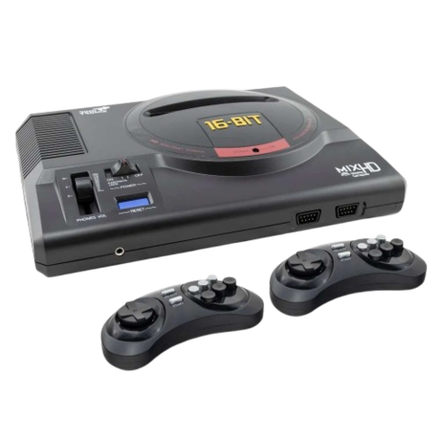 Игровая приставка Dinotronix MixHD 1080 + 450 игр (модель: ZD-09, Серия: ZD, MD1 case, FullHD 1080, HDMI кабель, 2 беспроводных джойстика)