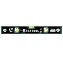 Магнитный уровень KRAFTOOL с зеркальным глазком, 400 мм 34785-40